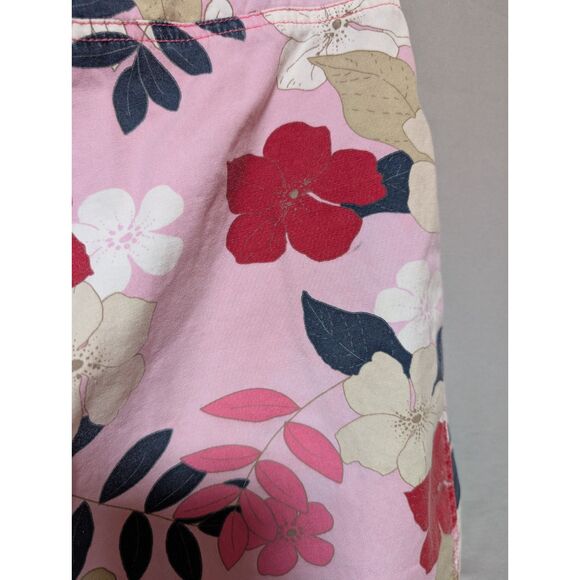 Limited Too Girls Pink Floral Capri Drawstring Pants‎ Size 16 Slim - Picture 5 of 12